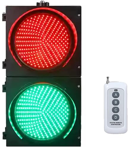 Amazon.co.jp: 12 インチ (300mm) 信号機 赤/黄/緑、交通停止灯 産業用